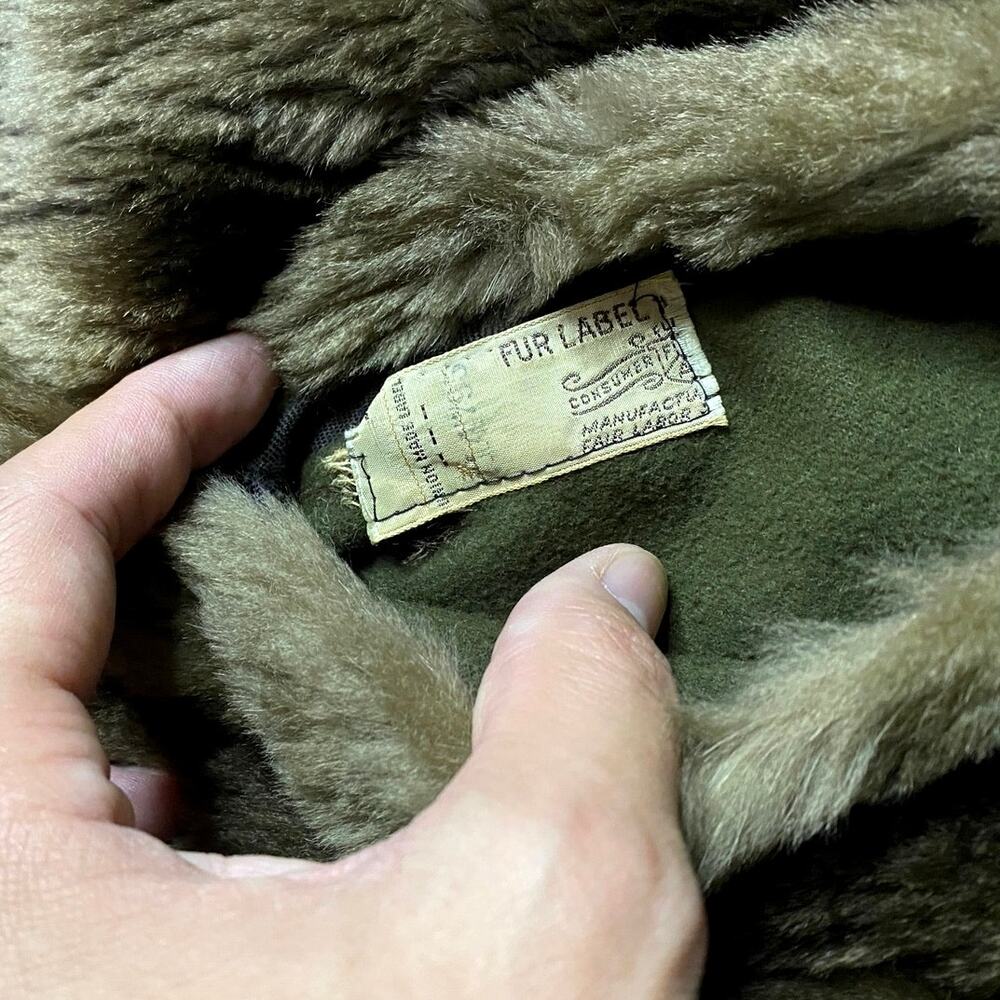 Vintage 70s Nathan Berman Mink Fur Jacket - L - Picture 5 of 6